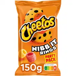 Jumbo Cheetos Nibb-It Rings Naturel Chips 150 gr aanbieding