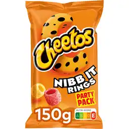 Jumbo Cheetos Nibb-It Rings Naturel Chips 150 gr aanbieding