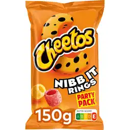 Jumbo Cheetos Nibb-It Rings Naturel Chips 150 gr aanbieding