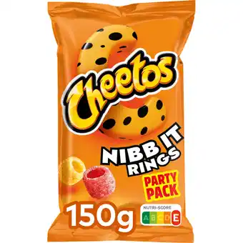 Jumbo Cheetos Nibb-It Rings Naturel Chips 150 gr aanbieding