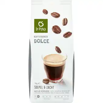 Jumbo La Place Koffiebonen Dolce 1 kg aanbieding