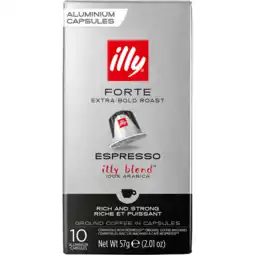 Jumbo illy Espresso Forte Koffiecups 10 Stuks aanbieding