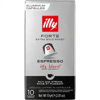 Jumbo illy Espresso Forte Koffiecups 10 Stuks aanbieding