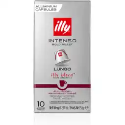 Jumbo illy Lungo Intenso Koffiecups 10 Stuks aanbieding