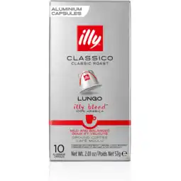 Jumbo Illy Lungo Classico Koffiecups 10 stuks aanbieding