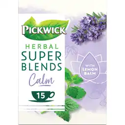 Jumbo Pickwick Herbal Super Blends Calm 15 x 2 g aanbieding