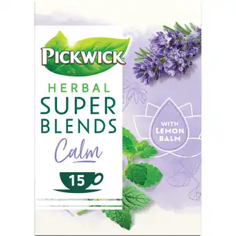 Jumbo Pickwick Herbal Super Blends Calm 15 x 2 g aanbieding