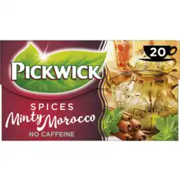 Jumbo Pickwick Spices Minty Morocco Kruiden Thee 20 Stuks aanbieding