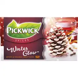 Jumbo Pickwick Spices Winterglow Zwarte Thee 20 Stuks aanbieding