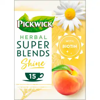 Jumbo Pickwick Herbal Super Blends Shine Kruidenthee aanbieding