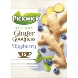 Jumbo Pickwick Ginger Goodness Blueberry Kruidenthee aanbieding