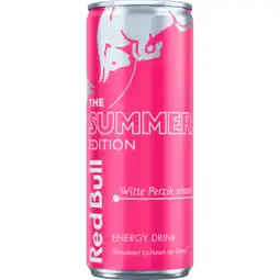Jumbo Red Bull Energy Drink White Peach 250ML aanbieding