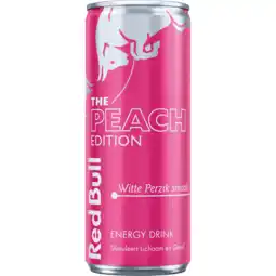 Jumbo Red Bull Energy Drink White Peach 250ML aanbieding
