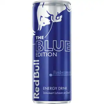 Jumbo Red Bull Energy Drink Bosbessmaak The Blue Edition 250 ml aanbieding