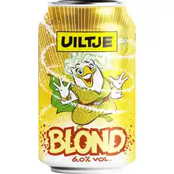 Jumbo Uiltje - Blond - Blik - 330ML aanbieding