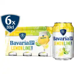 Jumbo Bavaria 0.0% Lemon Lime 6x330ML aanbieding