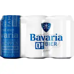 Jumbo Bavaria - Pils - 0.0% Alcoholvrij - Blik - 6 x 330ML aanbieding