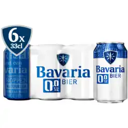 Jumbo Bavaria - Pils - 0.0% Alcoholvrij - Blik - 6 x 330ML aanbieding