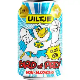 Jumbo Uiltje - Bird Of Prey - 0,2% - Blik - 330ML aanbieding
