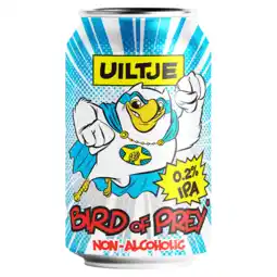 Jumbo Uiltje - Bird Of Prey - 0,2% - Blik - 330ML aanbieding