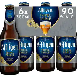 Jumbo Affligem Tripel Bier Fles 6 x 300ml aanbieding
