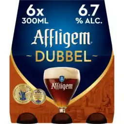 Jumbo Affligem Dubbel Bier Fles 6 x 300ml aanbieding