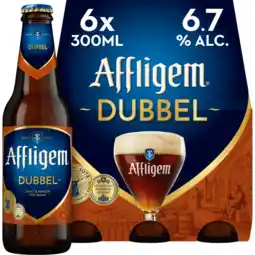 Jumbo Affligem Dubbel Bier Fles 6 x 300ml aanbieding