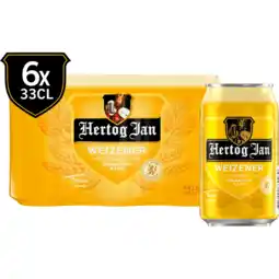 Jumbo Hertog Jan - Weizener - Blik - 6 x 330ML aanbieding