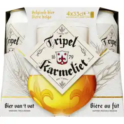 Jumbo Tripel Karmeliet - Blik - 4x330ML aanbieding