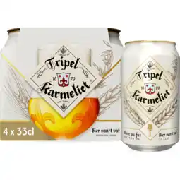 Jumbo Tripel Karmeliet - Blik - 4x330ML aanbieding