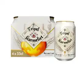 Jumbo Tripel Karmeliet - Blik - 4x330ML aanbieding