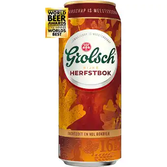 Jumbo Grolsch Herfstbok 500ML aanbieding
