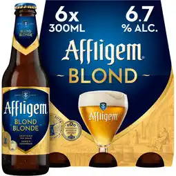 Jumbo Affligem Blond Bier Fles 6 x 300ml aanbieding