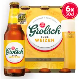 Jumbo Grolsch - Puur Weizen - Fles - 6 x 300ML aanbieding