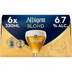 Jumbo Affligem Blond Bier Blik 6 x 330ml aanbieding