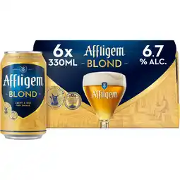Jumbo Affligem Blond Bier Blik 6 x 330ml aanbieding