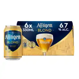 Jumbo Affligem Blond Bier Blik 6 x 330ml aanbieding