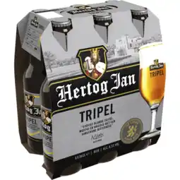 Jumbo Hertog Jan - Tripel - Fles - 6 x 300ml aanbieding