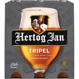 Jumbo Hertog Jan - Tripel - Fles - 6 x 300ml aanbieding