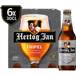 Jumbo Hertog Jan - Tripel - Fles - 6 x 300ml aanbieding