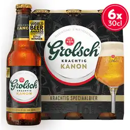 Jumbo Grolsch - Krachtig Kanon - Fles - 6 x 300ML aanbieding