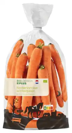 PLUS Biologisch PLUS winterpeen biologisch aanbieding
