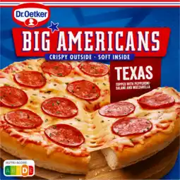 Jumbo Dr. Oetker Big Americans Pizza Texas 435 g aanbieding