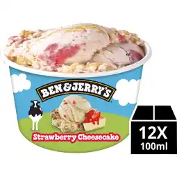 Jumbo Ben & Jerry's IJs Strawberry Cheesecake 100 ml aanbieding