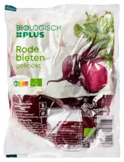 PLUS Biologisch PLUS Rode bieten biologisch aanbieding