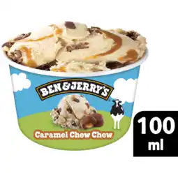 Jumbo Ben & Jerry's IJs Caramel Chew Chew 100ml aanbieding