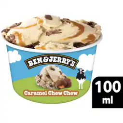 Jumbo Ben & Jerry's IJs Caramel Chew Chew 100ml aanbieding
