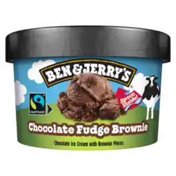 Jumbo Ben & Jerry's IJs Chocolate Fudge Brownie 100ml aanbieding