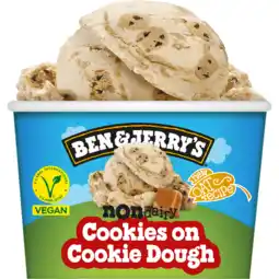 Jumbo Ben & Jerry's Mini Cup IJs Non-Dairy Cookies on Cookie Dough 100 ml aanbieding