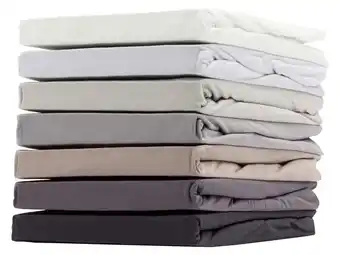 Lidl Biberna Jersey hoeslaken voor boxspringmatrassen aanbieding